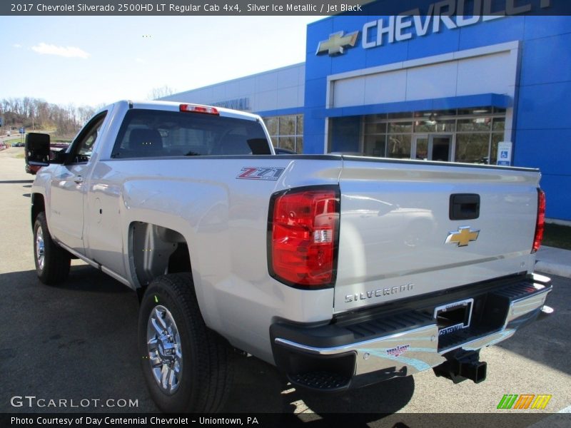 Silver Ice Metallic / Jet Black 2017 Chevrolet Silverado 2500HD LT Regular Cab 4x4
