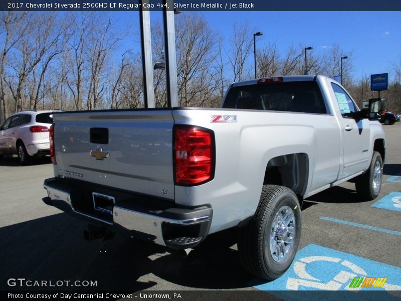 Silver Ice Metallic / Jet Black 2017 Chevrolet Silverado 2500HD LT Regular Cab 4x4