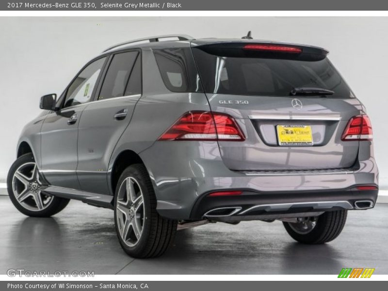 Selenite Grey Metallic / Black 2017 Mercedes-Benz GLE 350