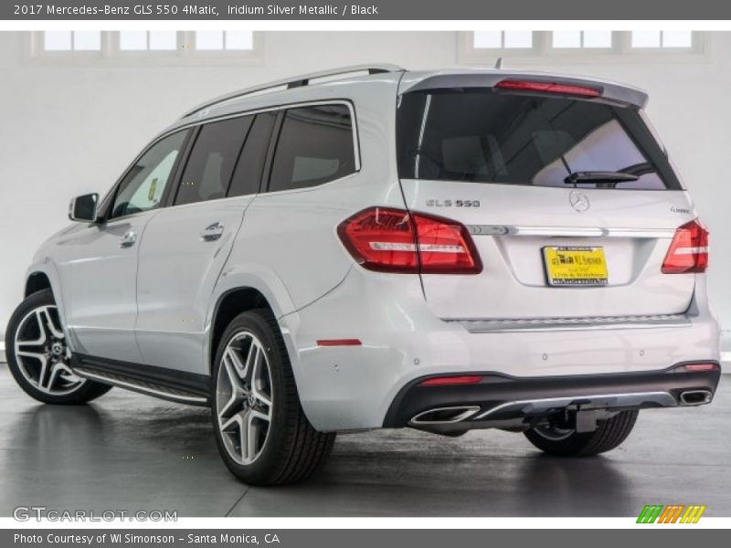 Iridium Silver Metallic / Black 2017 Mercedes-Benz GLS 550 4Matic