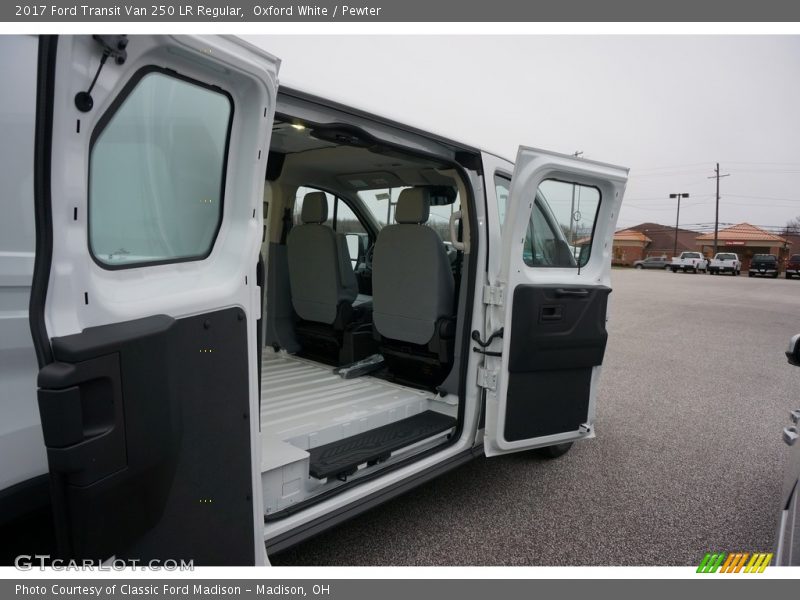 Oxford White / Pewter 2017 Ford Transit Van 250 LR Regular