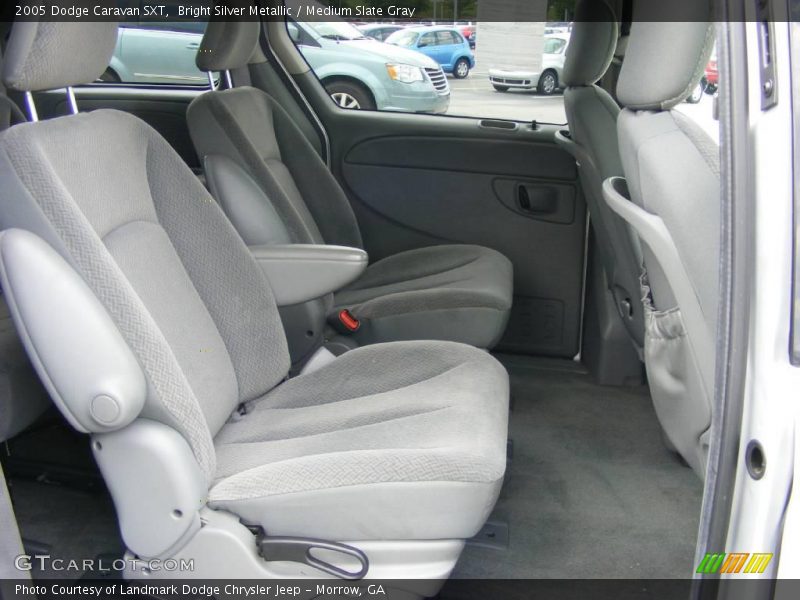 Bright Silver Metallic / Medium Slate Gray 2005 Dodge Caravan SXT