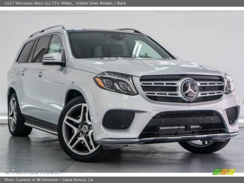 Iridium Silver Metallic / Black 2017 Mercedes-Benz GLS 550 4Matic