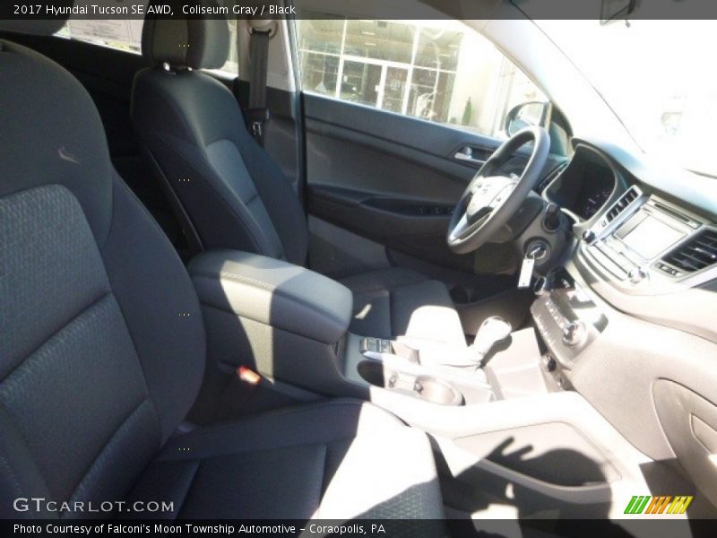 Coliseum Gray / Black 2017 Hyundai Tucson SE AWD