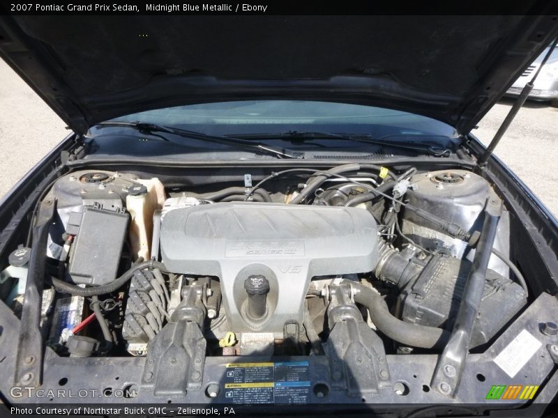 Midnight Blue Metallic / Ebony 2007 Pontiac Grand Prix Sedan