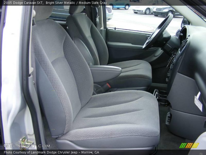 Bright Silver Metallic / Medium Slate Gray 2005 Dodge Caravan SXT