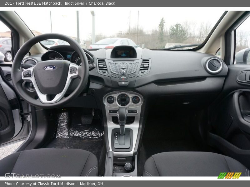 Dashboard of 2017 Fiesta SE Hatchback