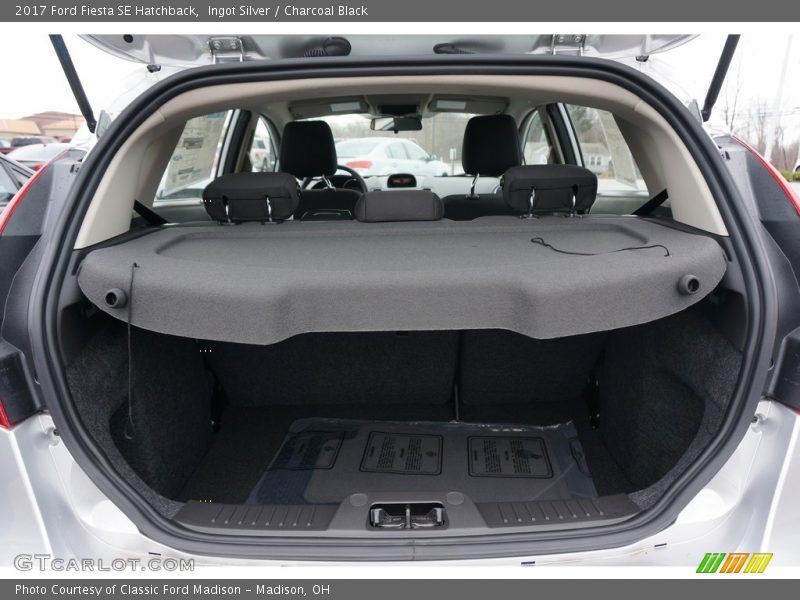  2017 Fiesta SE Hatchback Trunk