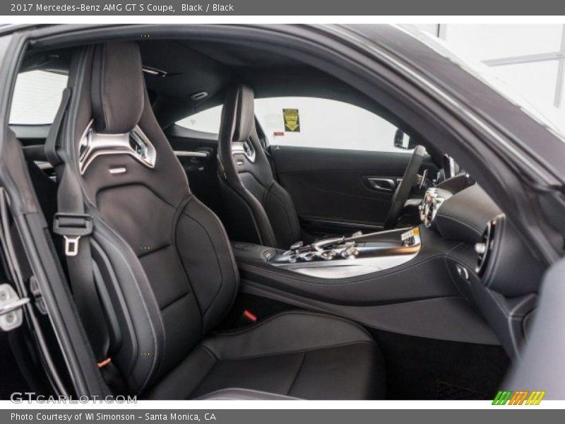 Black / Black 2017 Mercedes-Benz AMG GT S Coupe