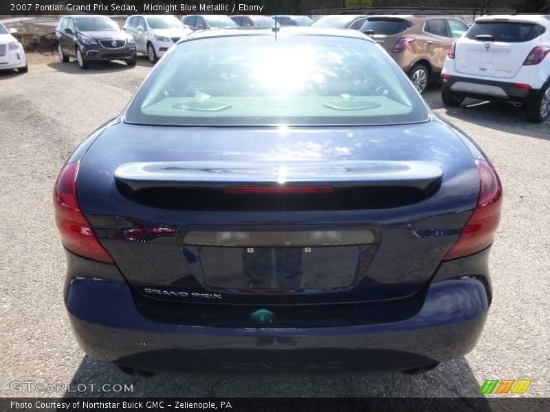 Midnight Blue Metallic / Ebony 2007 Pontiac Grand Prix Sedan