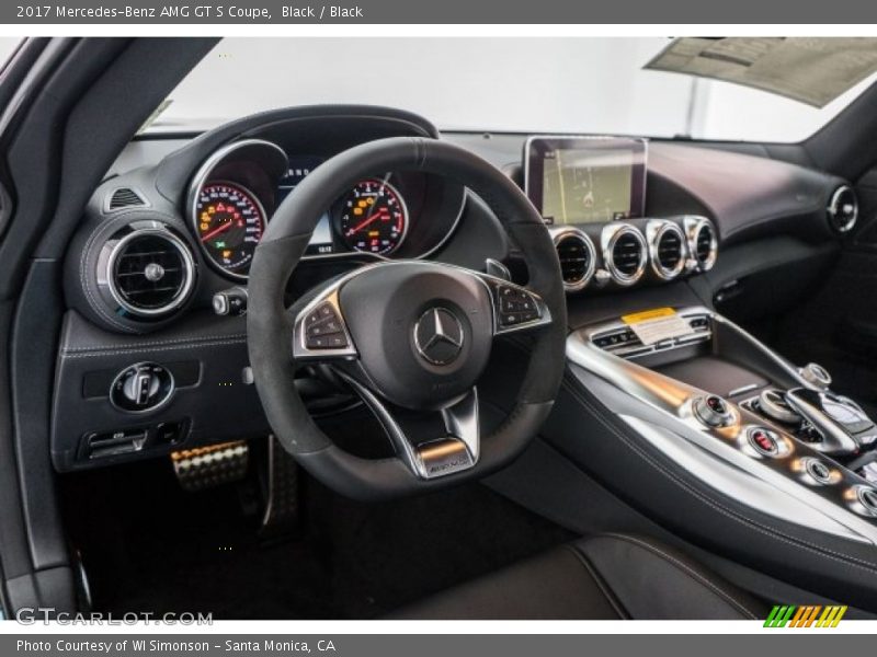 Black / Black 2017 Mercedes-Benz AMG GT S Coupe