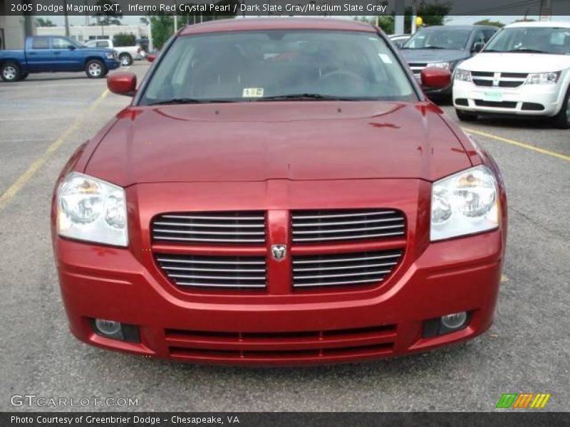 Inferno Red Crystal Pearl / Dark Slate Gray/Medium Slate Gray 2005 Dodge Magnum SXT
