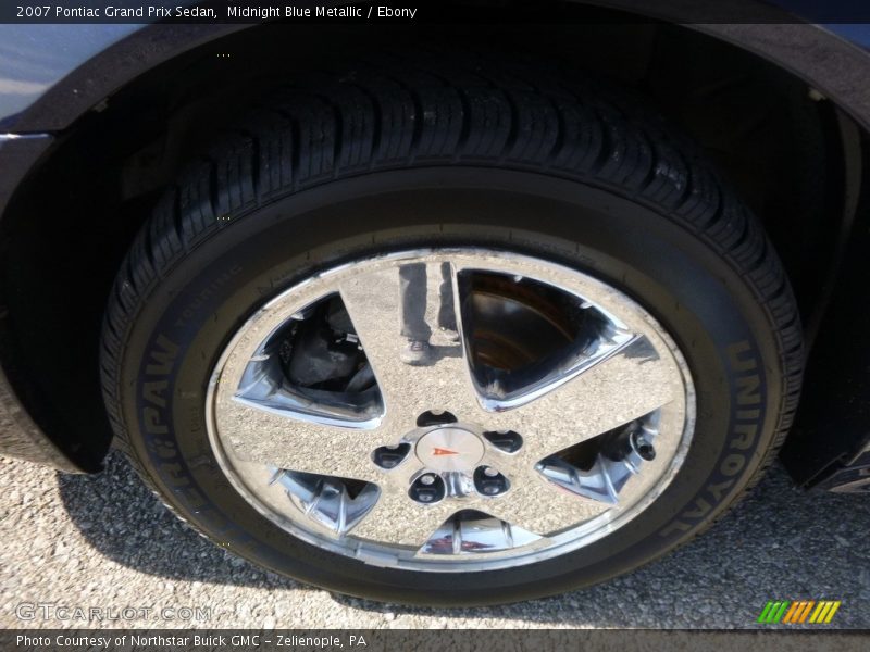 Midnight Blue Metallic / Ebony 2007 Pontiac Grand Prix Sedan