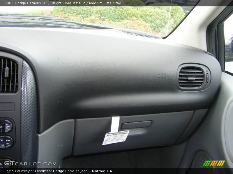 Bright Silver Metallic / Medium Slate Gray 2005 Dodge Caravan SXT