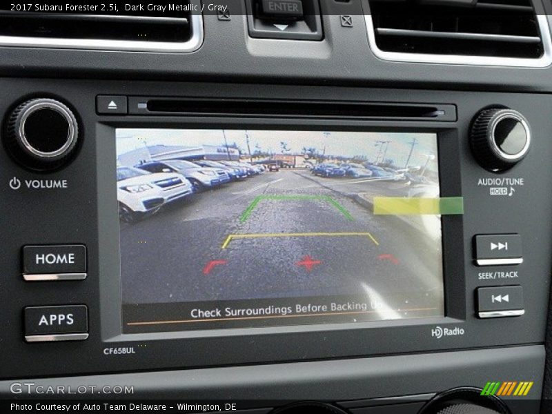 Dark Gray Metallic / Gray 2017 Subaru Forester 2.5i