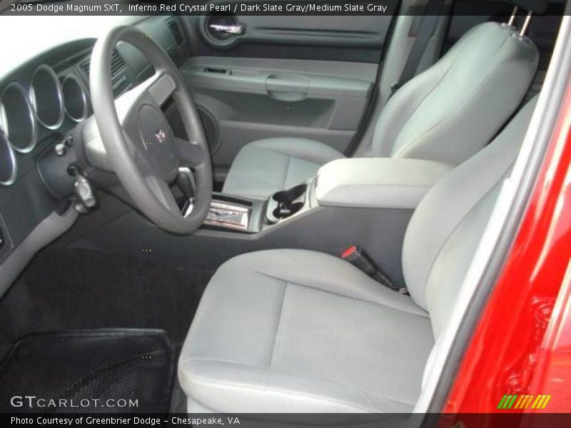 Inferno Red Crystal Pearl / Dark Slate Gray/Medium Slate Gray 2005 Dodge Magnum SXT