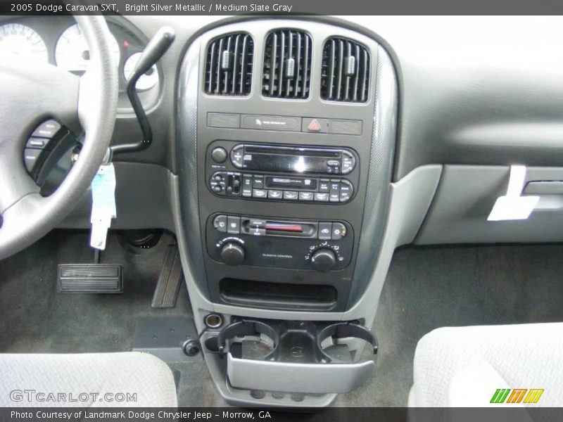 Bright Silver Metallic / Medium Slate Gray 2005 Dodge Caravan SXT
