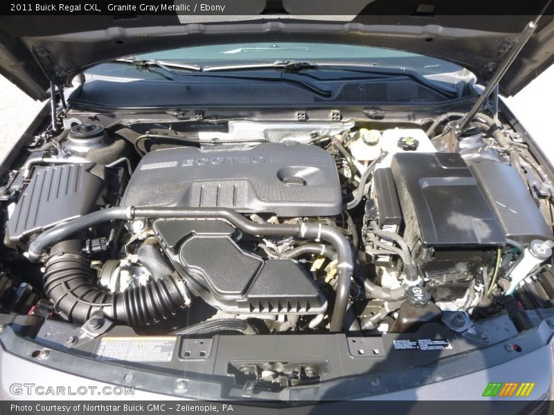 Granite Gray Metallic / Ebony 2011 Buick Regal CXL