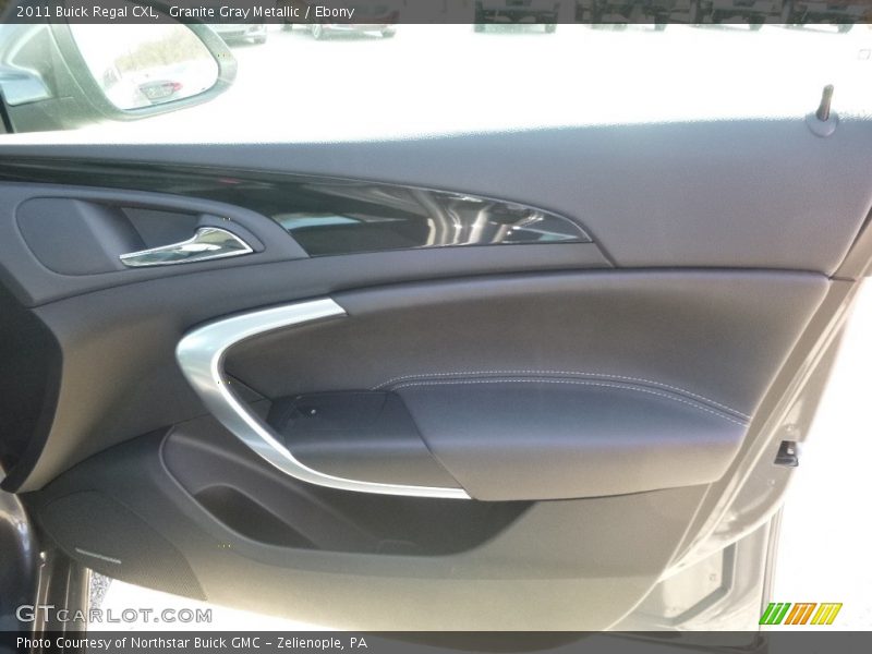 Granite Gray Metallic / Ebony 2011 Buick Regal CXL