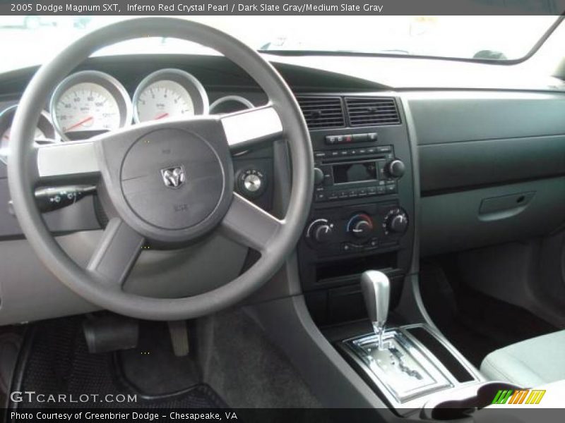 Inferno Red Crystal Pearl / Dark Slate Gray/Medium Slate Gray 2005 Dodge Magnum SXT