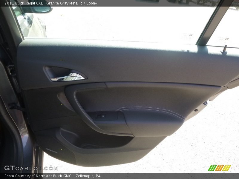 Granite Gray Metallic / Ebony 2011 Buick Regal CXL