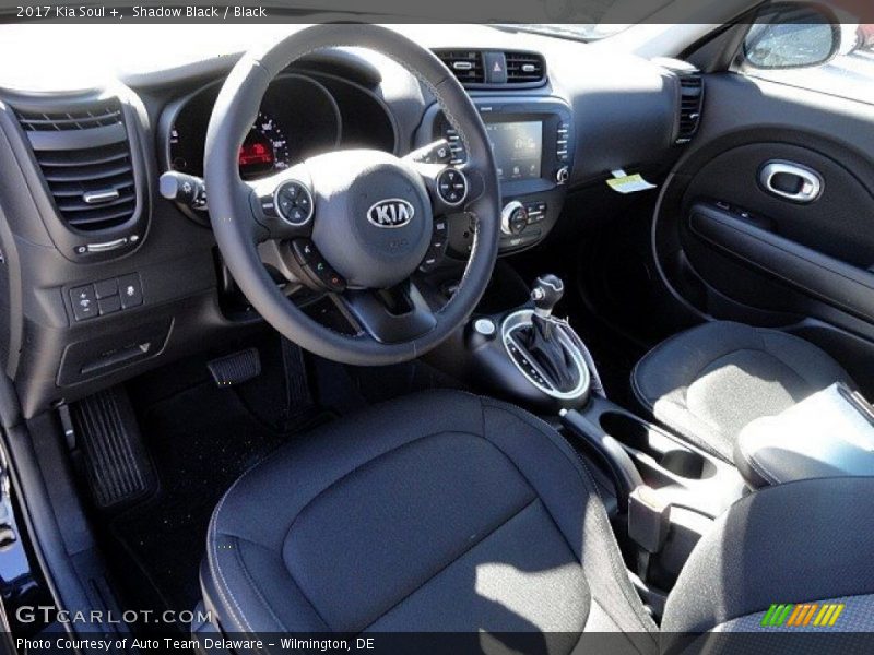 Shadow Black / Black 2017 Kia Soul +