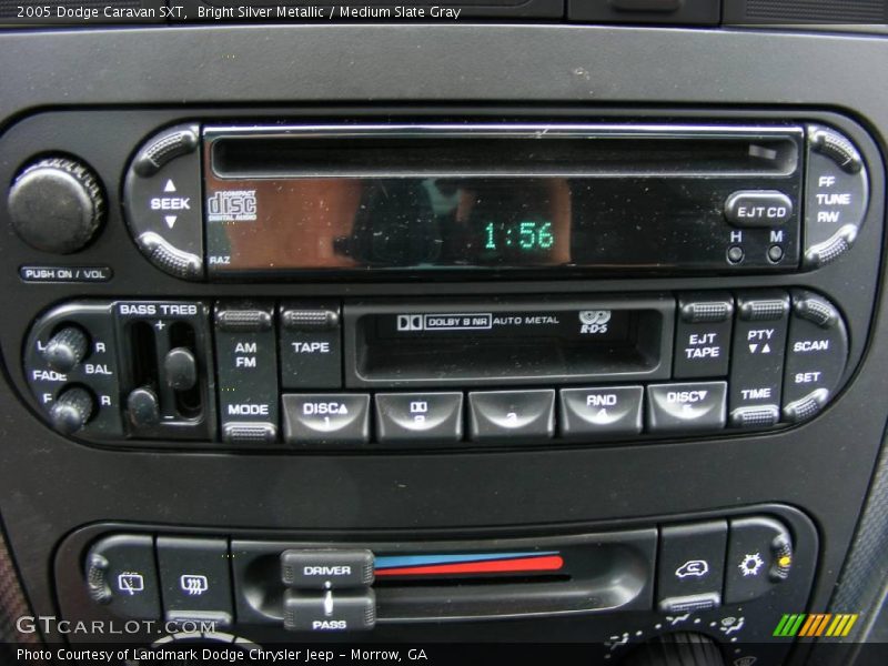 Bright Silver Metallic / Medium Slate Gray 2005 Dodge Caravan SXT