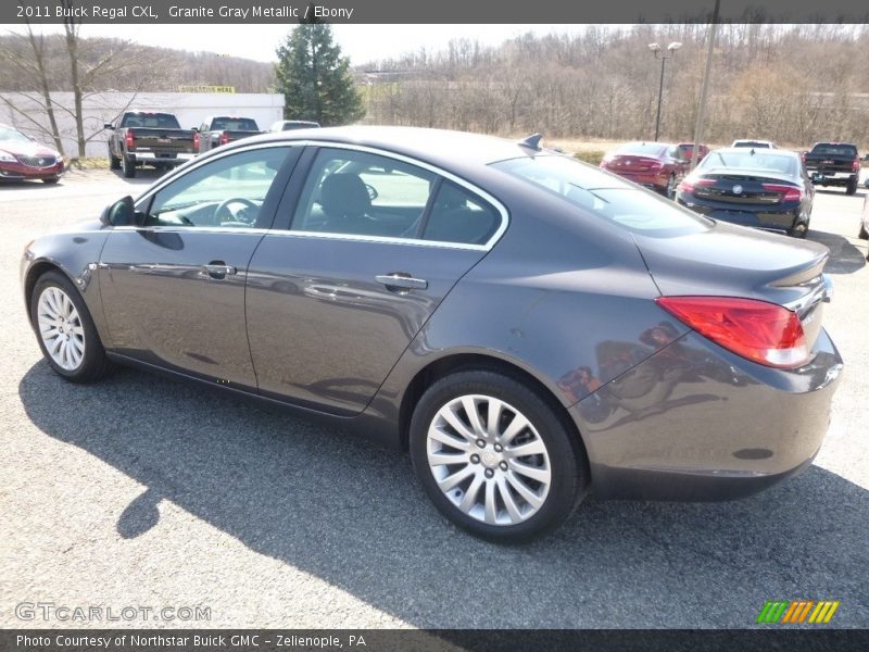 Granite Gray Metallic / Ebony 2011 Buick Regal CXL