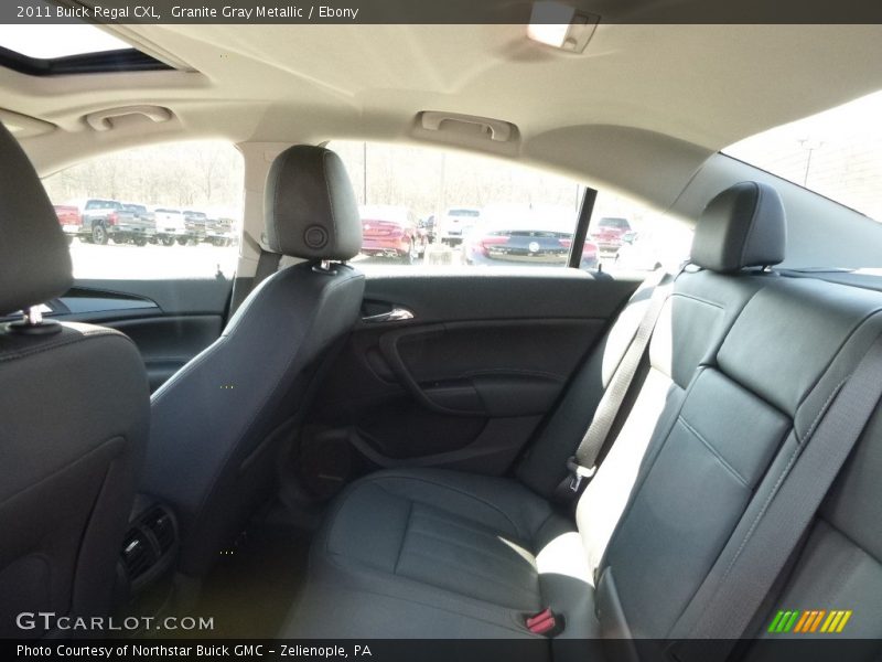 Granite Gray Metallic / Ebony 2011 Buick Regal CXL