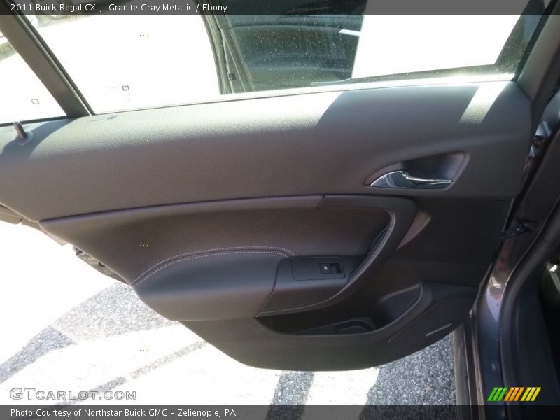 Granite Gray Metallic / Ebony 2011 Buick Regal CXL
