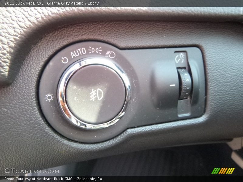 Granite Gray Metallic / Ebony 2011 Buick Regal CXL