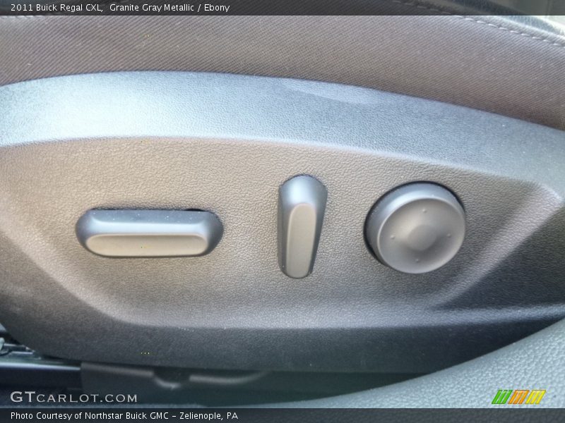 Granite Gray Metallic / Ebony 2011 Buick Regal CXL