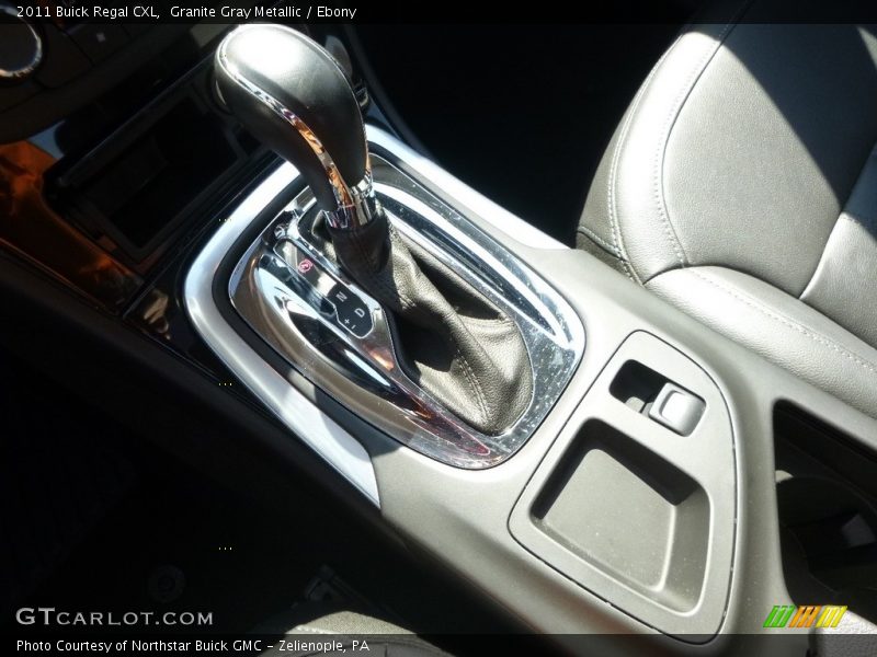 Granite Gray Metallic / Ebony 2011 Buick Regal CXL