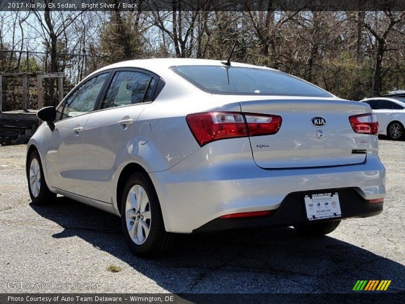 Bright Silver / Black 2017 Kia Rio EX Sedan
