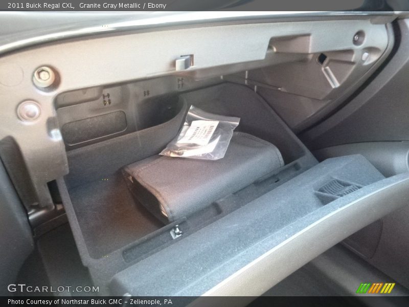 Granite Gray Metallic / Ebony 2011 Buick Regal CXL
