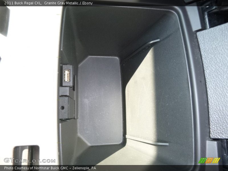 Granite Gray Metallic / Ebony 2011 Buick Regal CXL