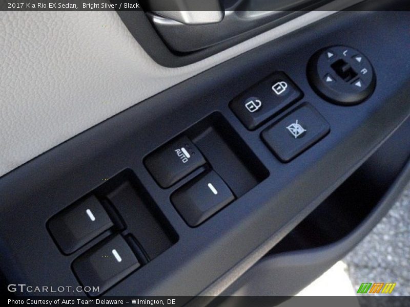 Bright Silver / Black 2017 Kia Rio EX Sedan