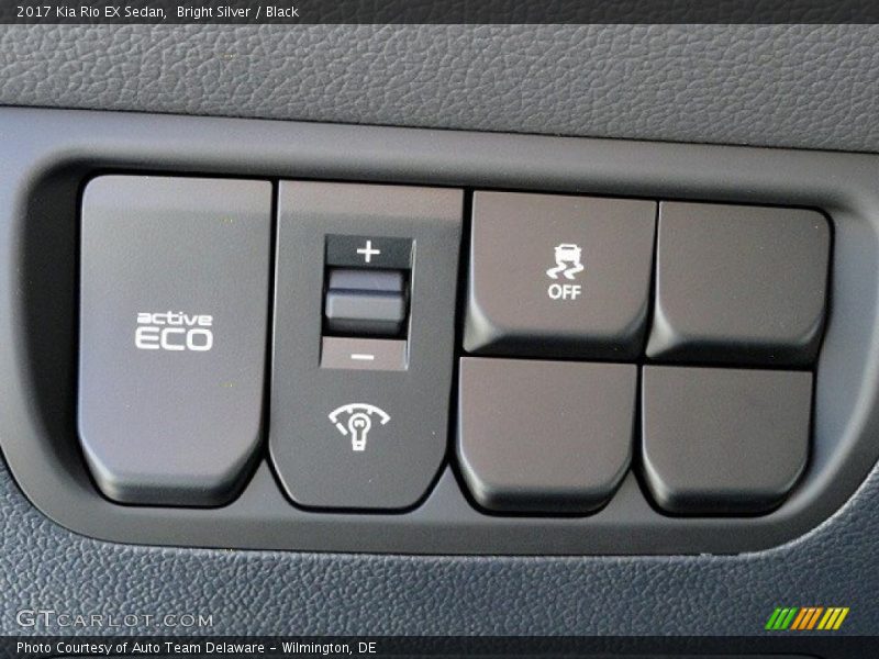 Bright Silver / Black 2017 Kia Rio EX Sedan