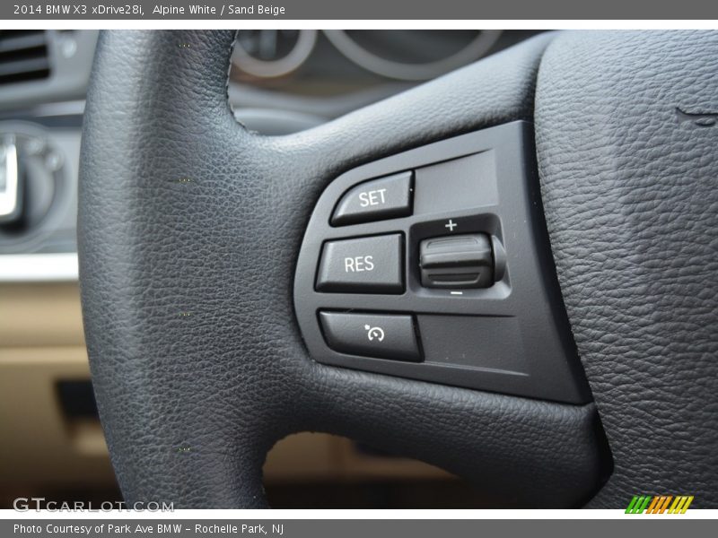 Alpine White / Sand Beige 2014 BMW X3 xDrive28i