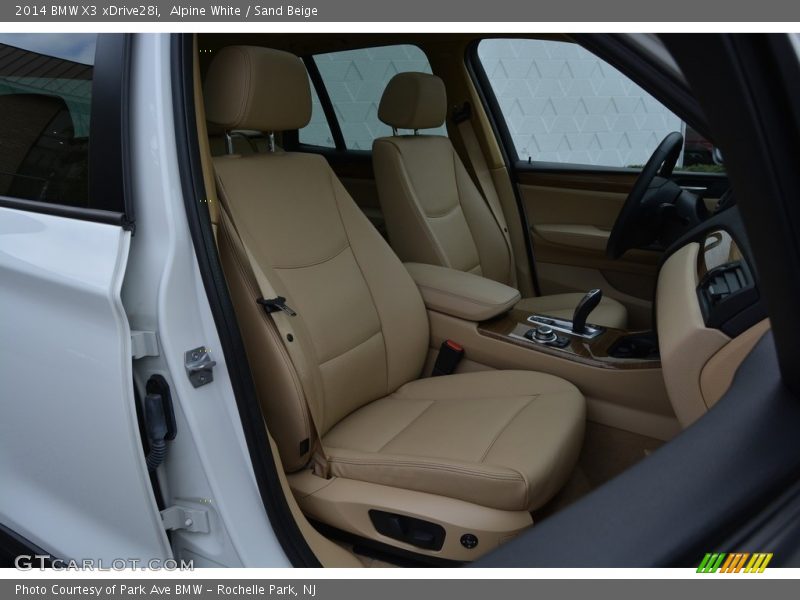 Alpine White / Sand Beige 2014 BMW X3 xDrive28i