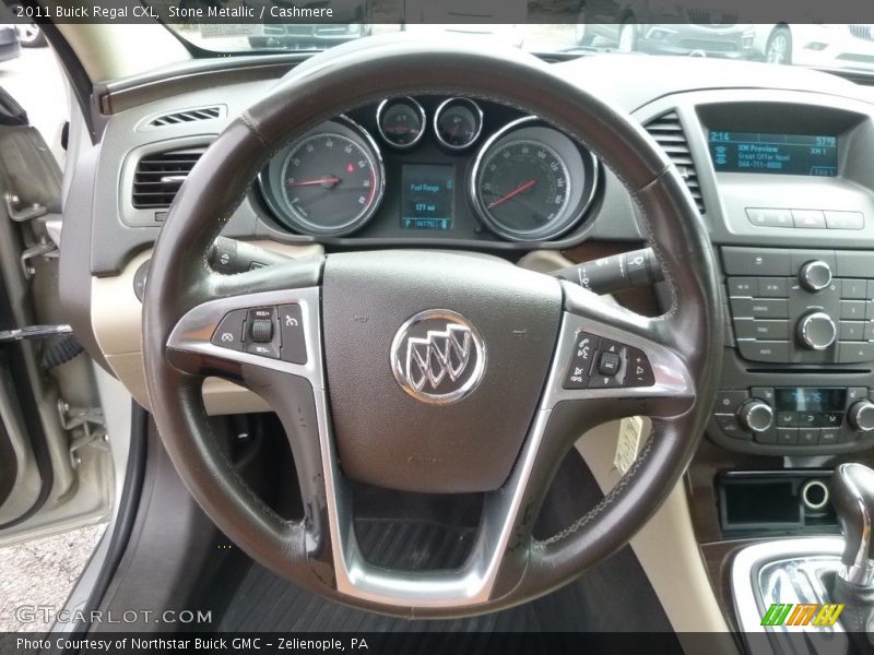 Stone Metallic / Cashmere 2011 Buick Regal CXL