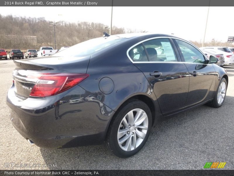 Graphite Blue Metallic / Ebony 2014 Buick Regal FWD