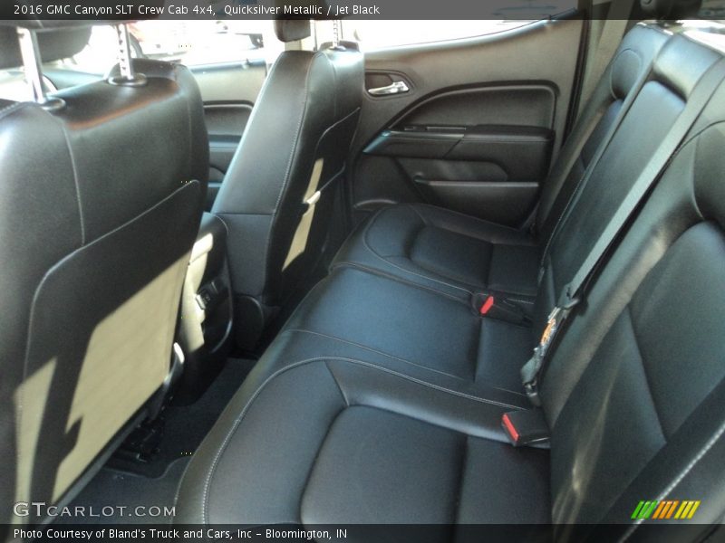 Quicksilver Metallic / Jet Black 2016 GMC Canyon SLT Crew Cab 4x4