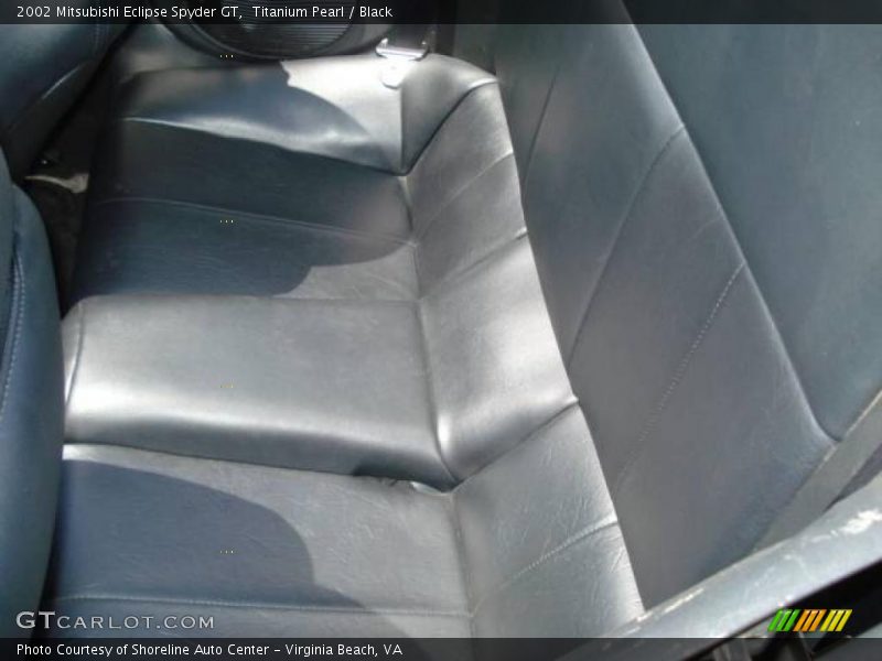 Titanium Pearl / Black 2002 Mitsubishi Eclipse Spyder GT