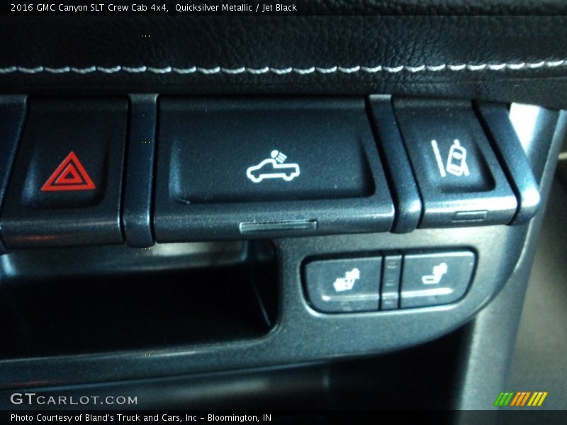 Quicksilver Metallic / Jet Black 2016 GMC Canyon SLT Crew Cab 4x4