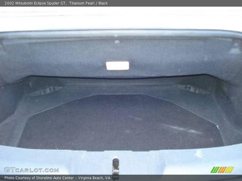 Titanium Pearl / Black 2002 Mitsubishi Eclipse Spyder GT