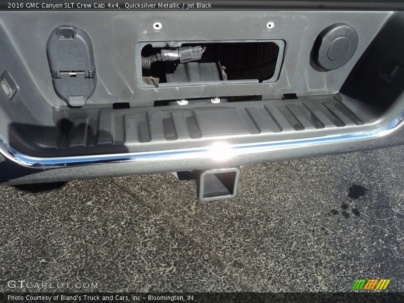 Quicksilver Metallic / Jet Black 2016 GMC Canyon SLT Crew Cab 4x4