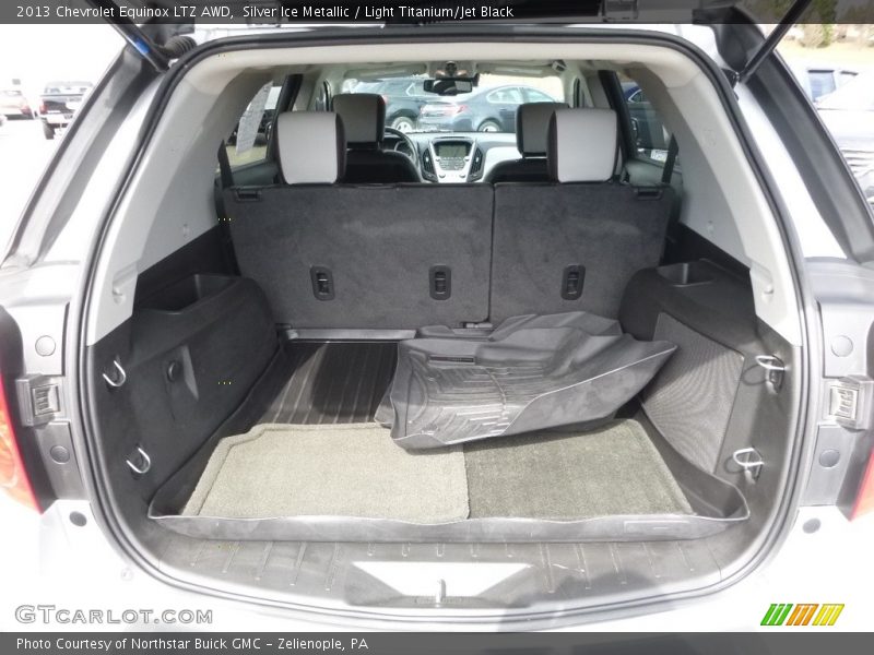 Silver Ice Metallic / Light Titanium/Jet Black 2013 Chevrolet Equinox LTZ AWD