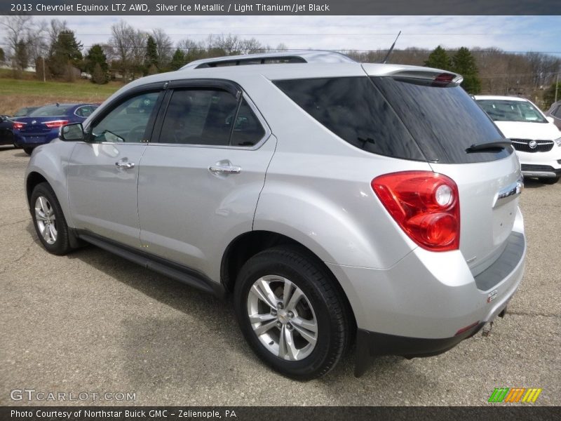 Silver Ice Metallic / Light Titanium/Jet Black 2013 Chevrolet Equinox LTZ AWD