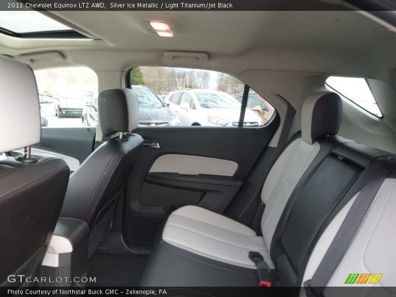 Silver Ice Metallic / Light Titanium/Jet Black 2013 Chevrolet Equinox LTZ AWD